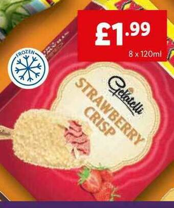 Lidl Strawberry Crisp offer