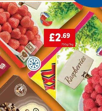 Lidl Raspberries offer