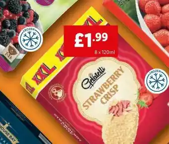 Lidl Strawberry Crisp offer