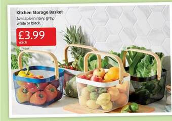 Aldi Kitchen Storage Basket offer