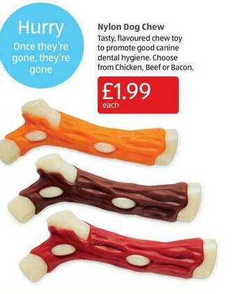 Aldi Nylon Dog Chew offer