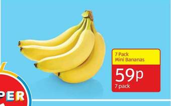 Aldi 7 Pack Mini Bananas offer