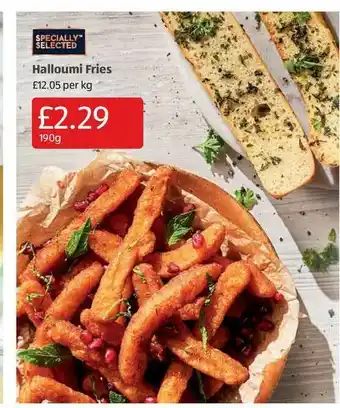 Aldi Halloumi Fries offer