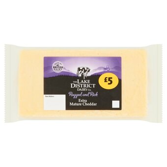 Morrisons Lake district extra mature cheddar offer