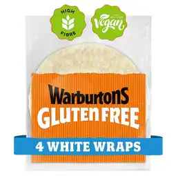 Morrisons Warburtons gluten free white wraps offer