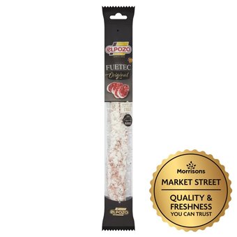 Morrisons Elpozo fuetec airdried spanish sausage offer