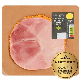 Morrisons Market street deli breaded ham offer
