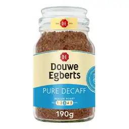 Morrisons Douwe egberts pure decaff instant coffee offer