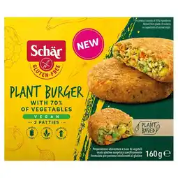 Morrisons Schar gluten free plant burger offer