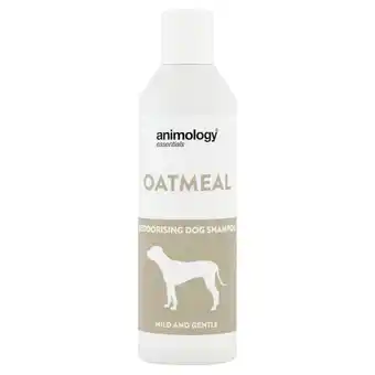 Morrisons Animology essentials oatmeal dog shampoo offer