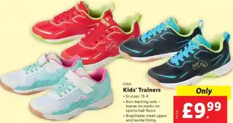 Lidl Crivit Kids' Trainers offer