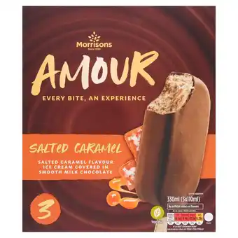 Morrisons Morrisons salted caramel amour sticks offer