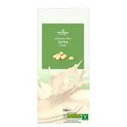 Morrisons Morrisons long life unsweetened soya milk alternative offer