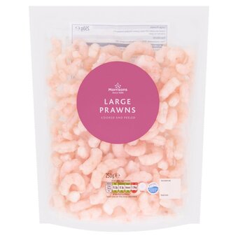 Morrisons Morrisons large prawns offer