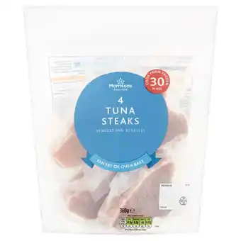 Morrisons Morrisons tuna steaks offer