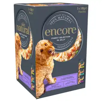 Morrisons Encore finest collection portion pouch in jelly offer