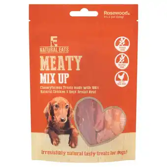 Morrisons Rosewood meaty mix up dog treat offer