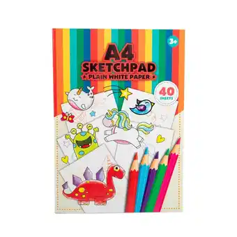 Morrisons Rms a4 sketchpad white sheet offer