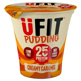 Morrisons Ufit protein pudding creamy caramel offer