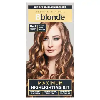 Morrisons Jerome russell b blonde maximum highlighting kit no.1 offer