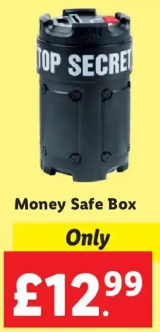 Lidl Money Safe Box offer