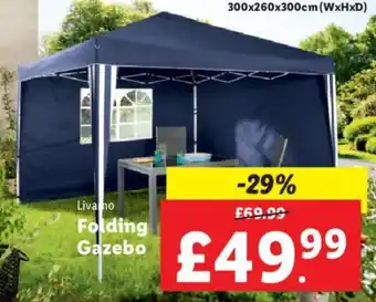 Livano Folding Gazebo