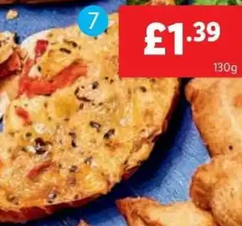 Lidl CHEF SELECT Mediterranean Style Vegetable Frittata 130g offer