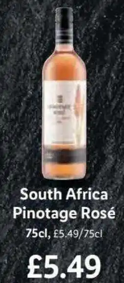Lidl South Africa Pinotage Rosé 75cl offer
