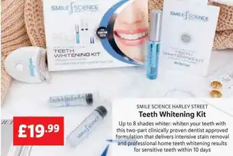 Lidl SMILE SCIENCE HARLEY STREET Teeth Whitening Kit offer