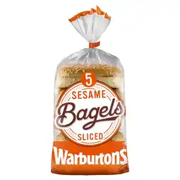 Morrisons Warburtons sesame bagels offer