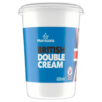 Morrisons Morrisons double cream offer