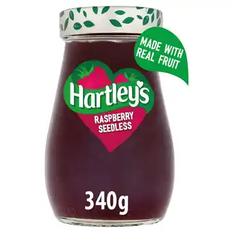 Morrisons Hartley's best raspberry seedless jam offer