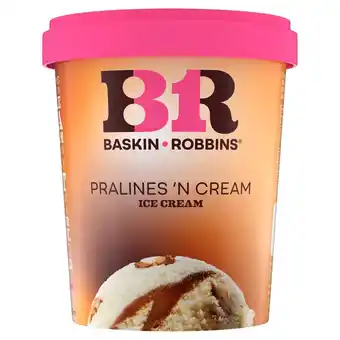 Morrisons Baskin robbins pralines n cream ice cream offer