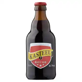 Morrisons Kasteel rouge beer bottle offer