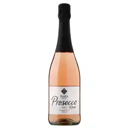 Tesco Plaza prosecco rose 75cl offer