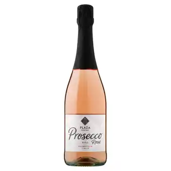 Tesco Plaza prosecco rose 75cl offer