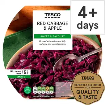 Tesco Tesco red cabbage & apple 300g offer