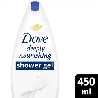 Tesco Dove deeply nourishing body wash 450ml offer
