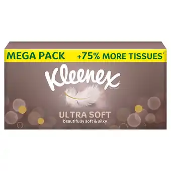 Tesco Kleenex ultra soft tissues 112 sheets offer