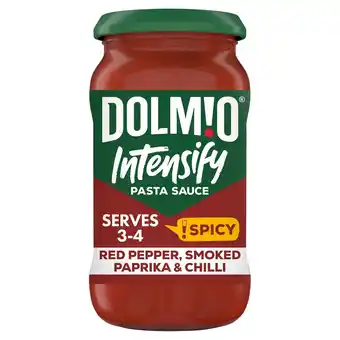 Tesco Dolmio intensify spicy red pepper smoked paprika & chilli pasta sauce 400g offer