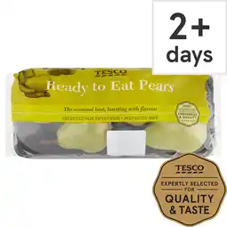 Tesco Tesco ready to eat seasonal pears 4pack 550g offer