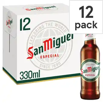 Tesco San miguel 12 x 330ml offer