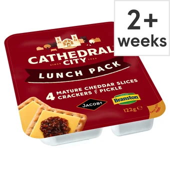 Tesco Cathedral city lunch pack 122g offer