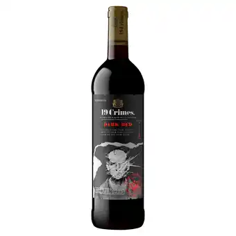 Tesco 19 crimes the banished red 75cl offer