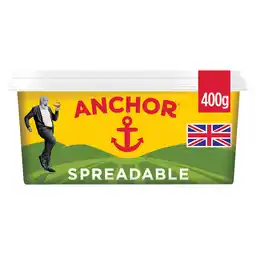 Tesco Anchor spreadable blend of butter and rapeseed oil 400g offer