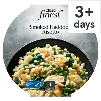 Tesco Tesco finest smoked haddock risotto 395g offer