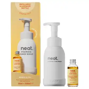 Tesco Neat foaming hand wash mango & fig starter pack offer
