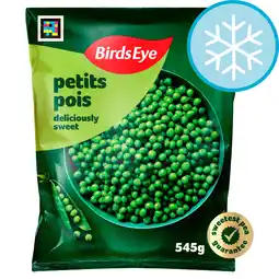 Tesco Birds eye petit pois 545g offer