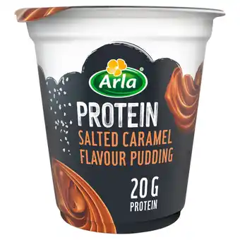 Tesco Arla protein salted caramel flavoured pudding 200g offer