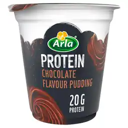 Tesco Arla protein chocolate flavour pudding 200g offer